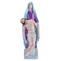 MARY AND JESUS MARBLE STATUE