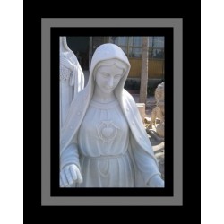 Custom Marble Lady of Fatima Marble Statue