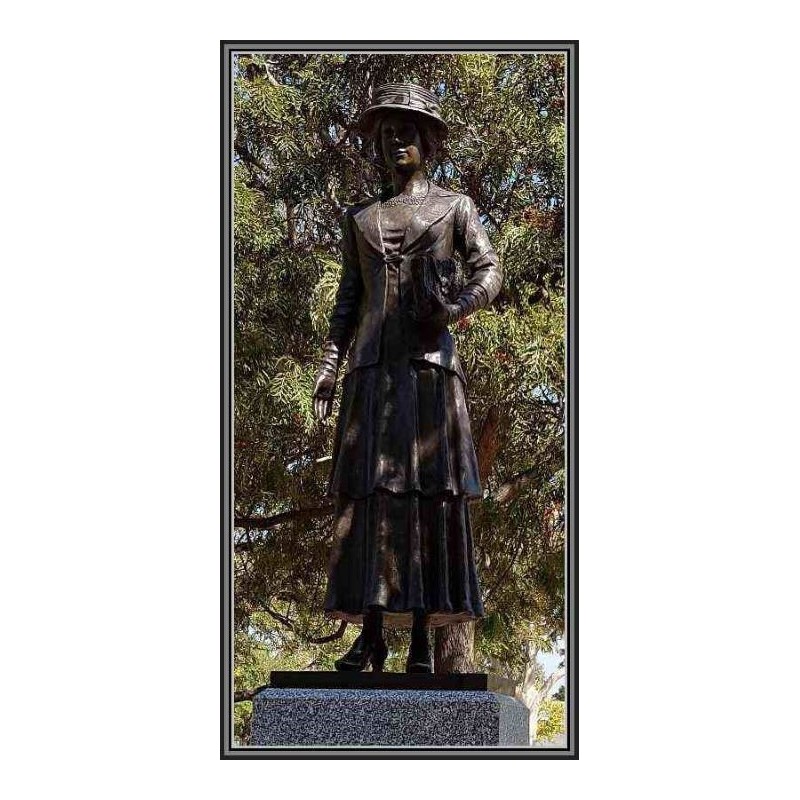 Custom Bronze World War One Woman