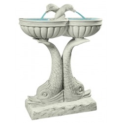 MARBLE WALL MOUNTED FOUNTAIN