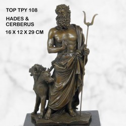 Hades and Cerebus Statue