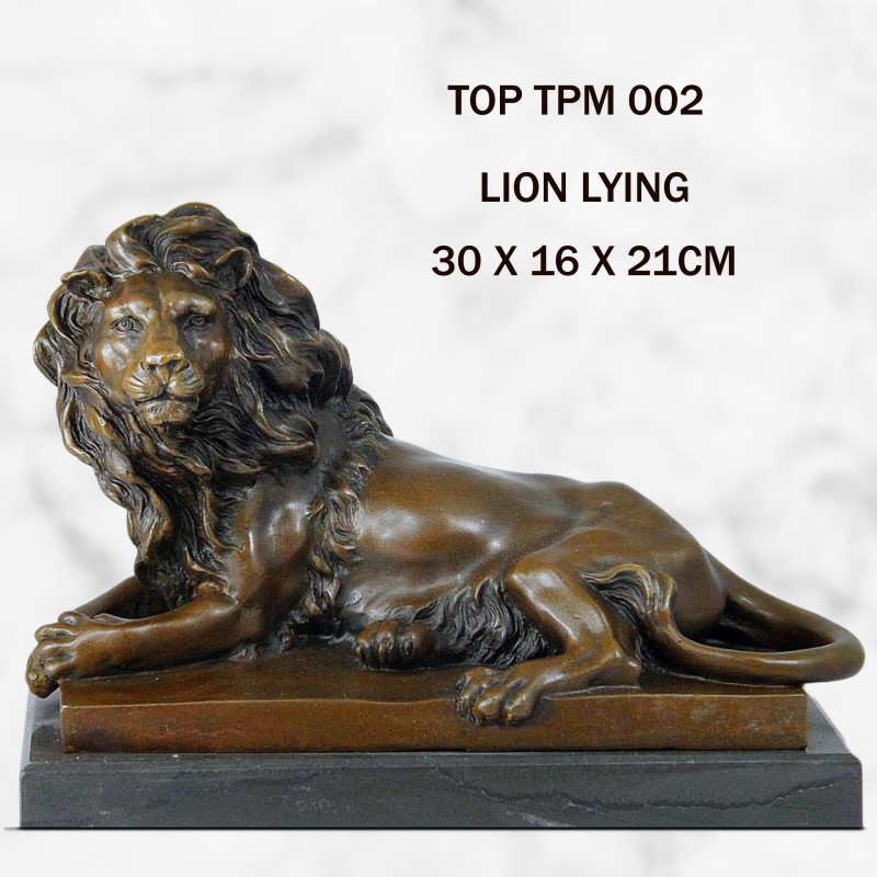 Lion Lying statue