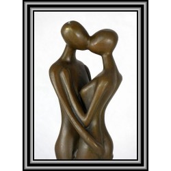 Lovers Modern Statue Figurine Bronze