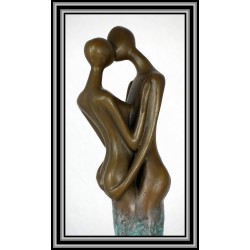 Lovers Modern Statue Figurine Bronze