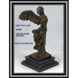 Nike Headless Angel Statue Figurine Bronze