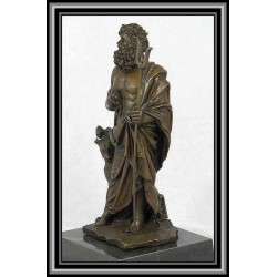 Hades and Cerebus Statue Figurine in Bronze