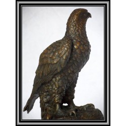 Eagle Hawk Statue Figurine Bronze