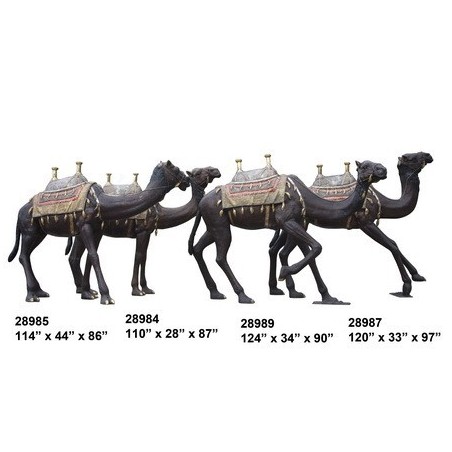 CAMEL LIFESIZE BRONZE STATUE