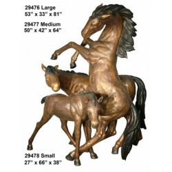 Horse Lifesize Bronze Statue