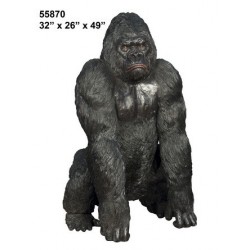 GORILLA STATUE LIFESIZE