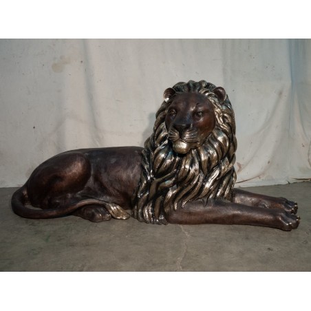 LION LYING STATUE