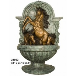 HORSE WATER FEATURE FOR WALL