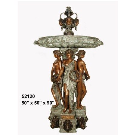 THREE LADY WATER FEATURE SINGLE TIER