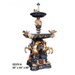HORSE TIERED FOUNTAIN